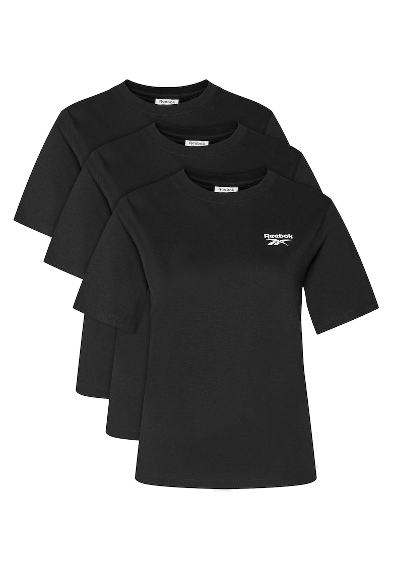 Set tricouri dama - Negru - 3 buc