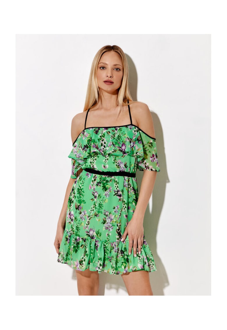 Rochie de vara - colorata - verde - femei -