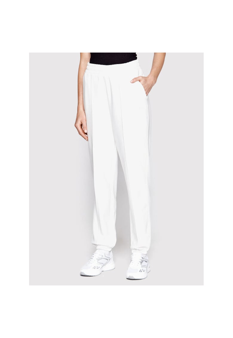 Pantaloni sport dama alb - trening -