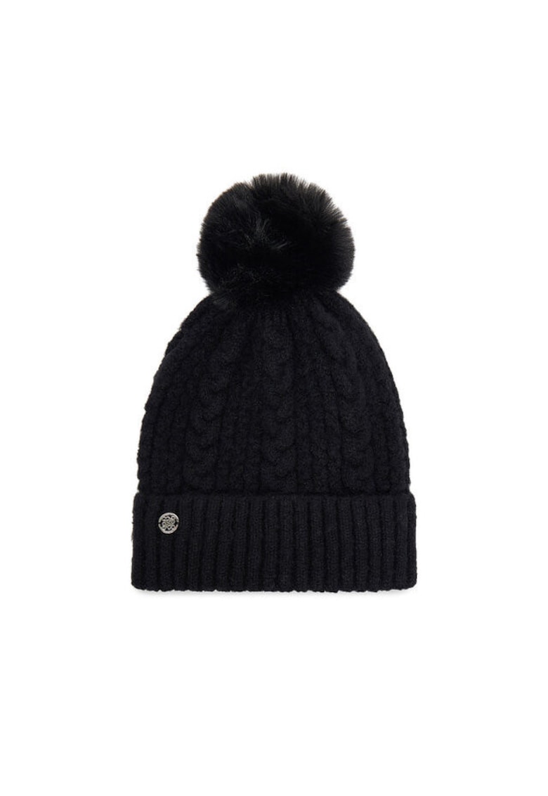 Caciula dama acril - neagra - fara marime