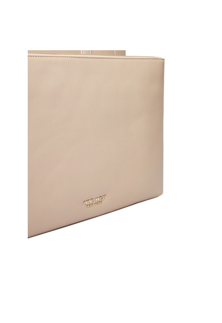 Geanta dama material - bej - fara marime