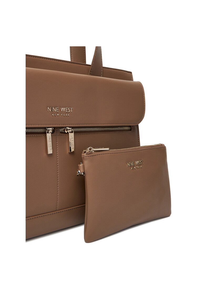 Geanta dama material - bej - fara marime