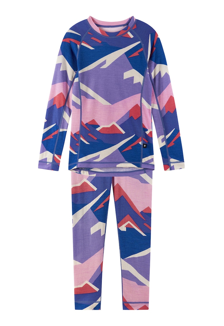 Set lenjerie termoactiva pentru copii pentru fete - multicolor