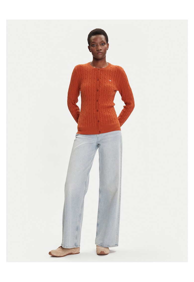 Cardigan de dama maro -