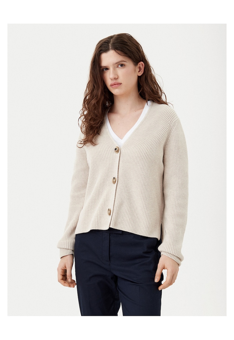 Cardigan de dama bej -