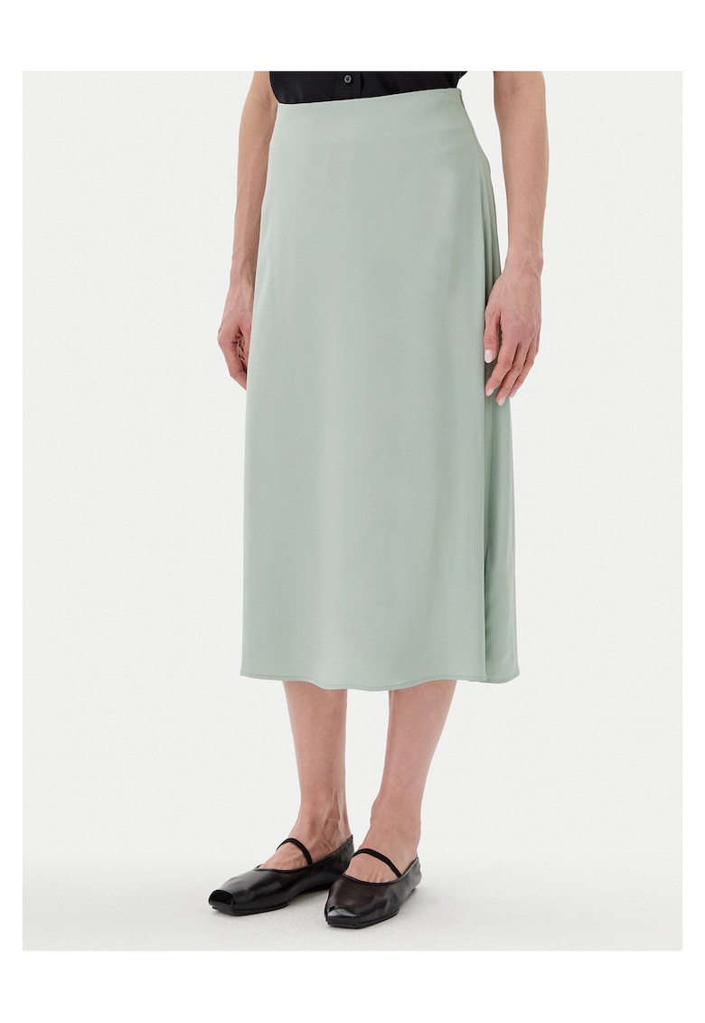 Fusta Midi de dama verde