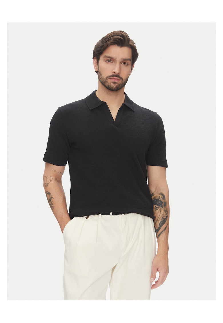 Tricou barbatesc Marc O Polo - negru - bumbac