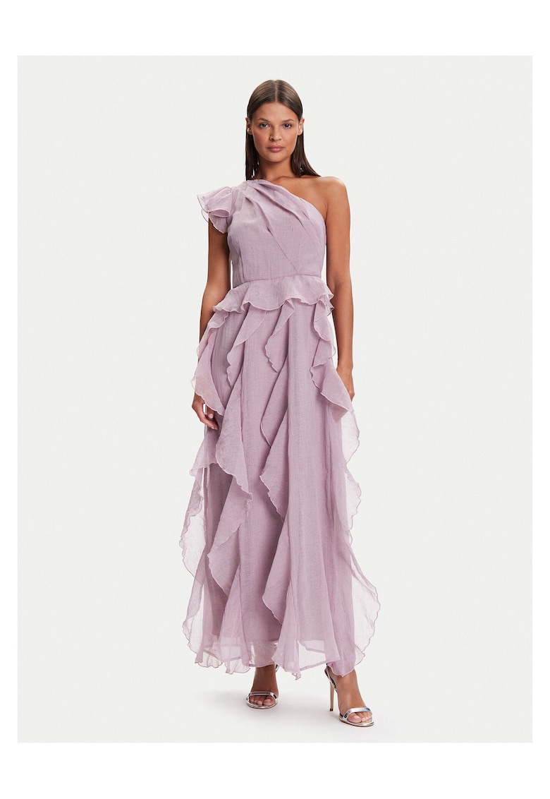 Rochie de cocktail - violet - fabrica usoara