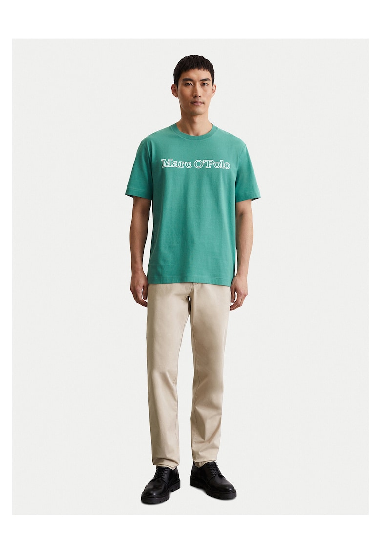 Tricou barbatesc verde - bumbac