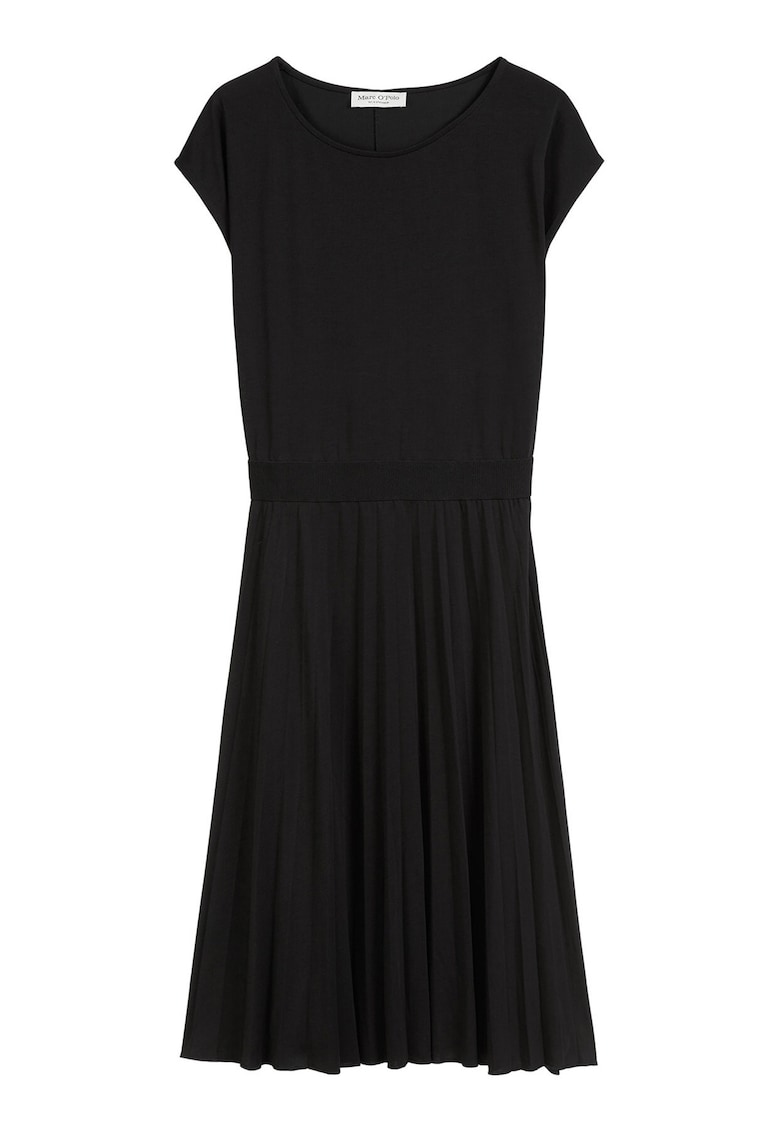 Rochie de zi - neagra - din material usor