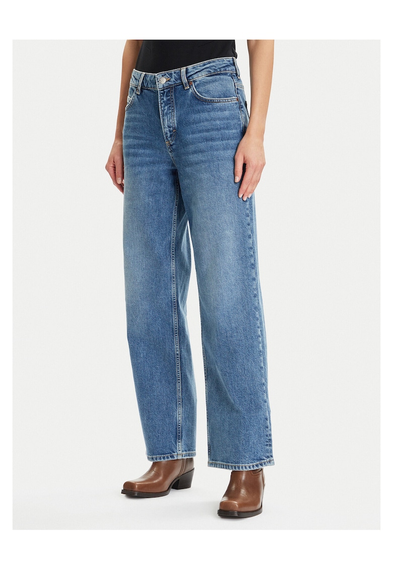 Blugi largi dama albastri