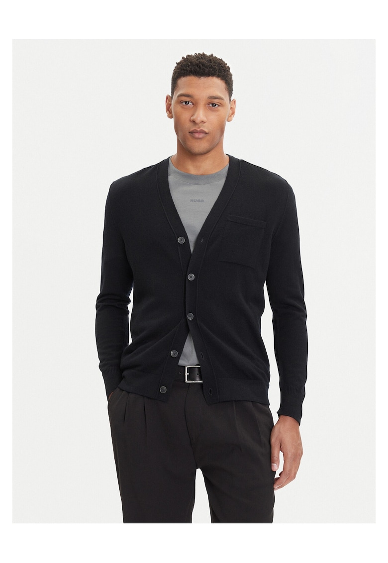 Cardigan barbati negru