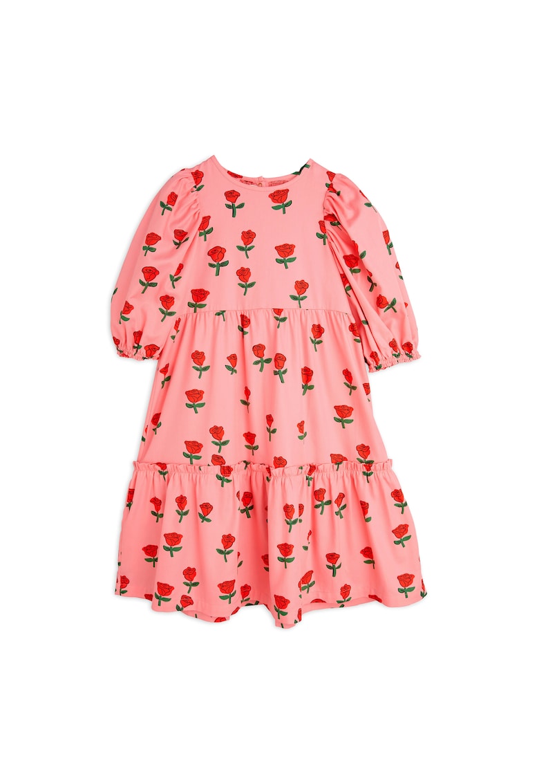 Rochie fete - Roz - Floral
