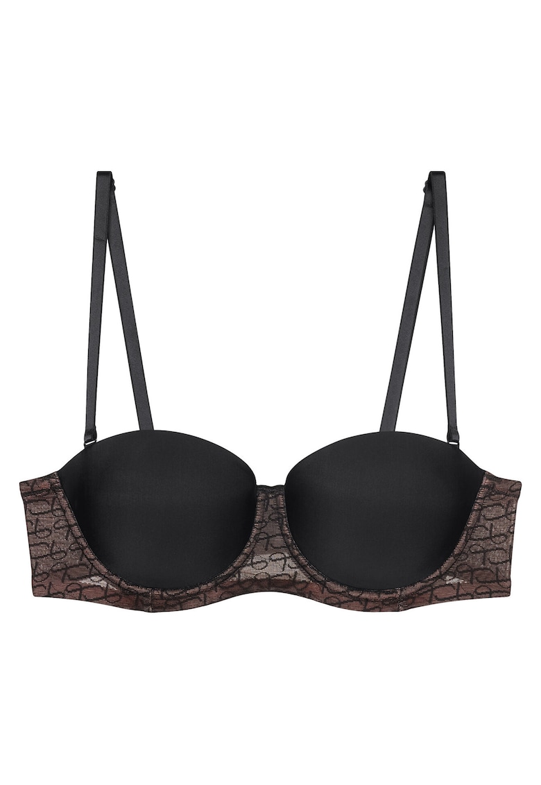 Sutien Dama Bardot - Negru