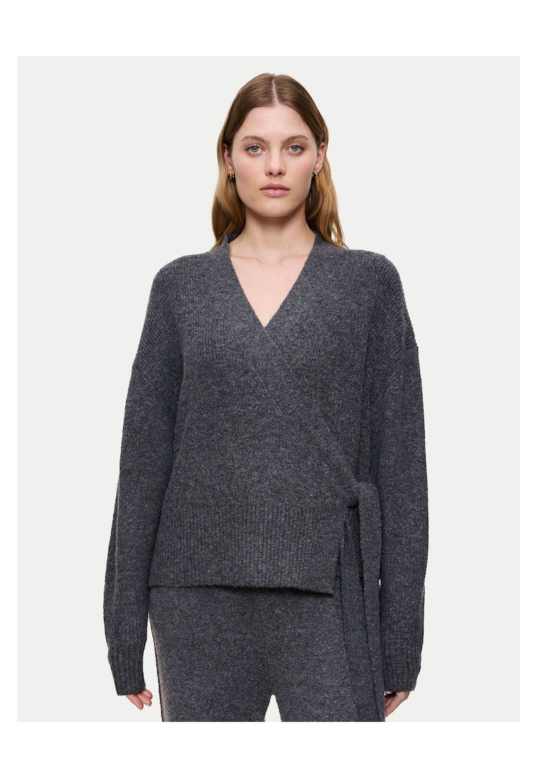 Cardigan dama gri -