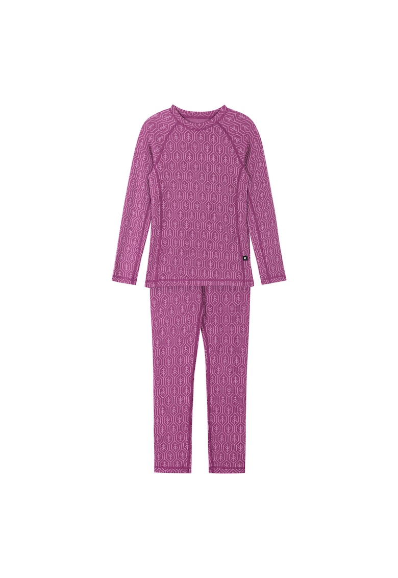 Set lenjerie termica pentru copii - violet -