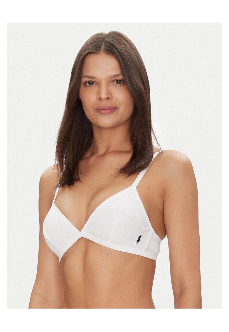 Sutien bralette alb - din material de calitate - Alb