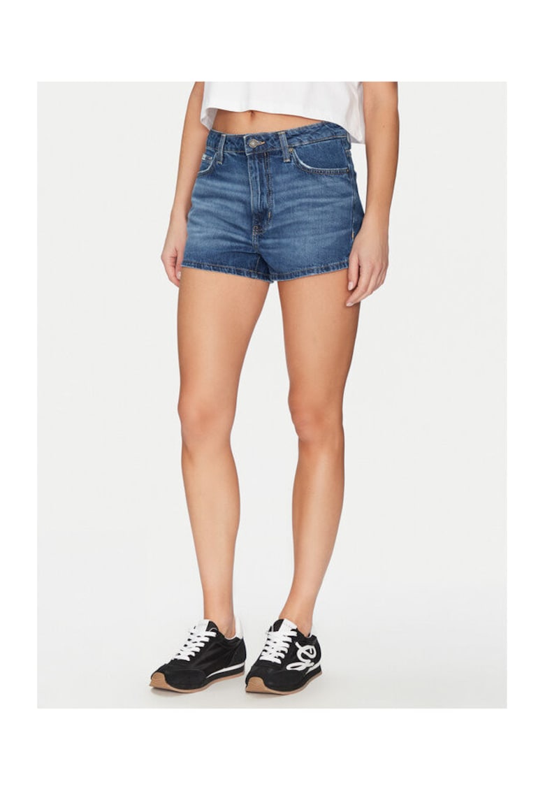 Pantaloni scurti din denim - bleumarin -