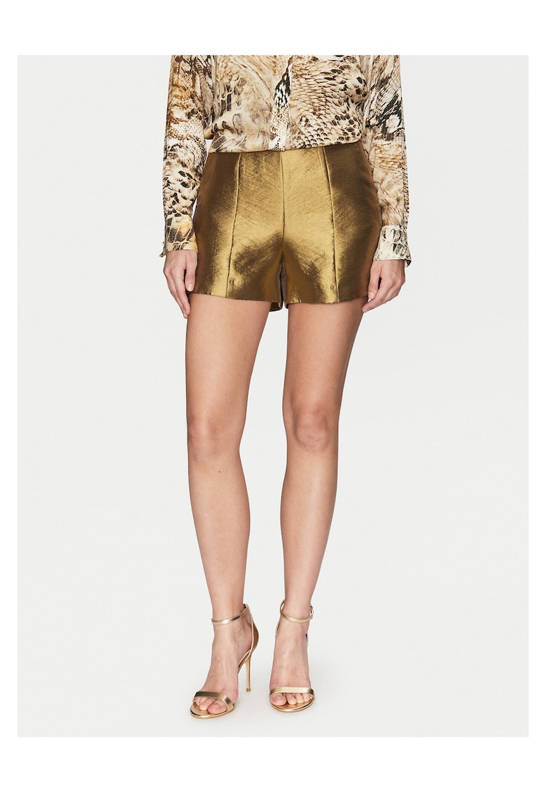 Pantaloni scurti dama - auriu -