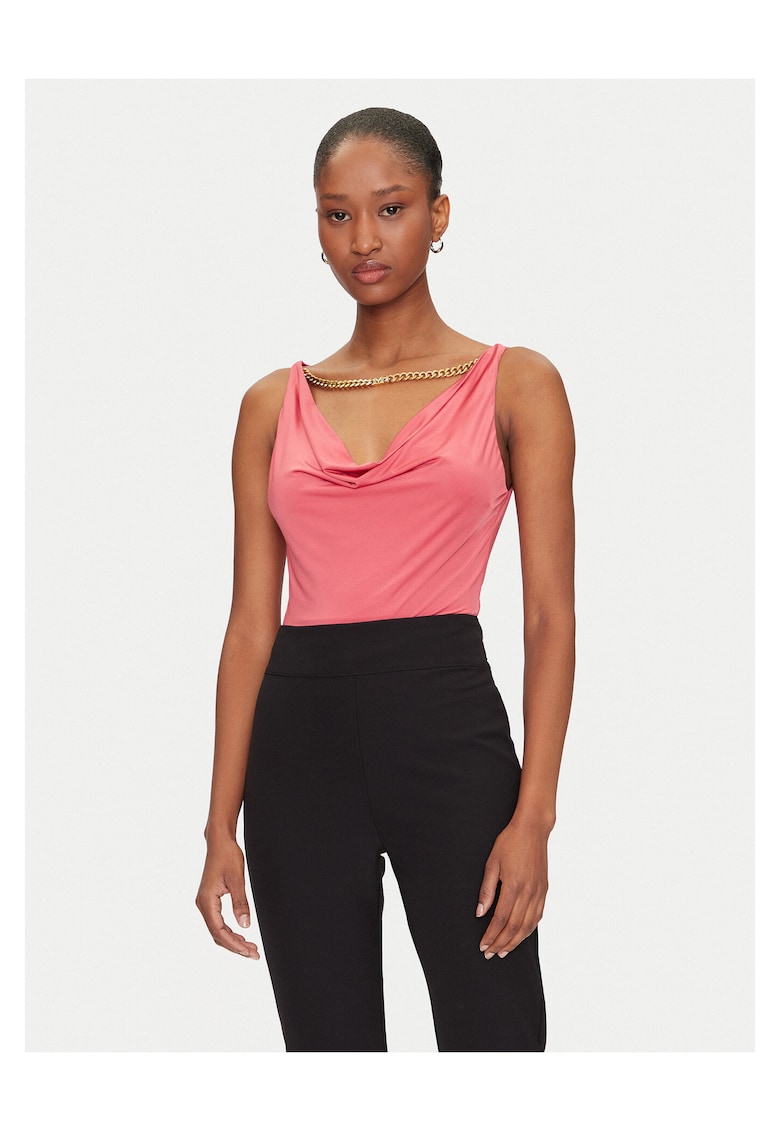 Top dama - Coral/Auriu
