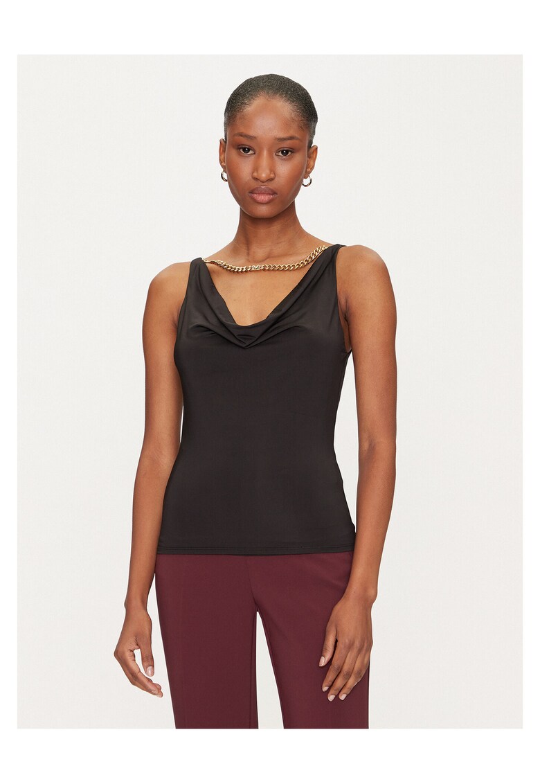 Top dama - Negru/Auriu