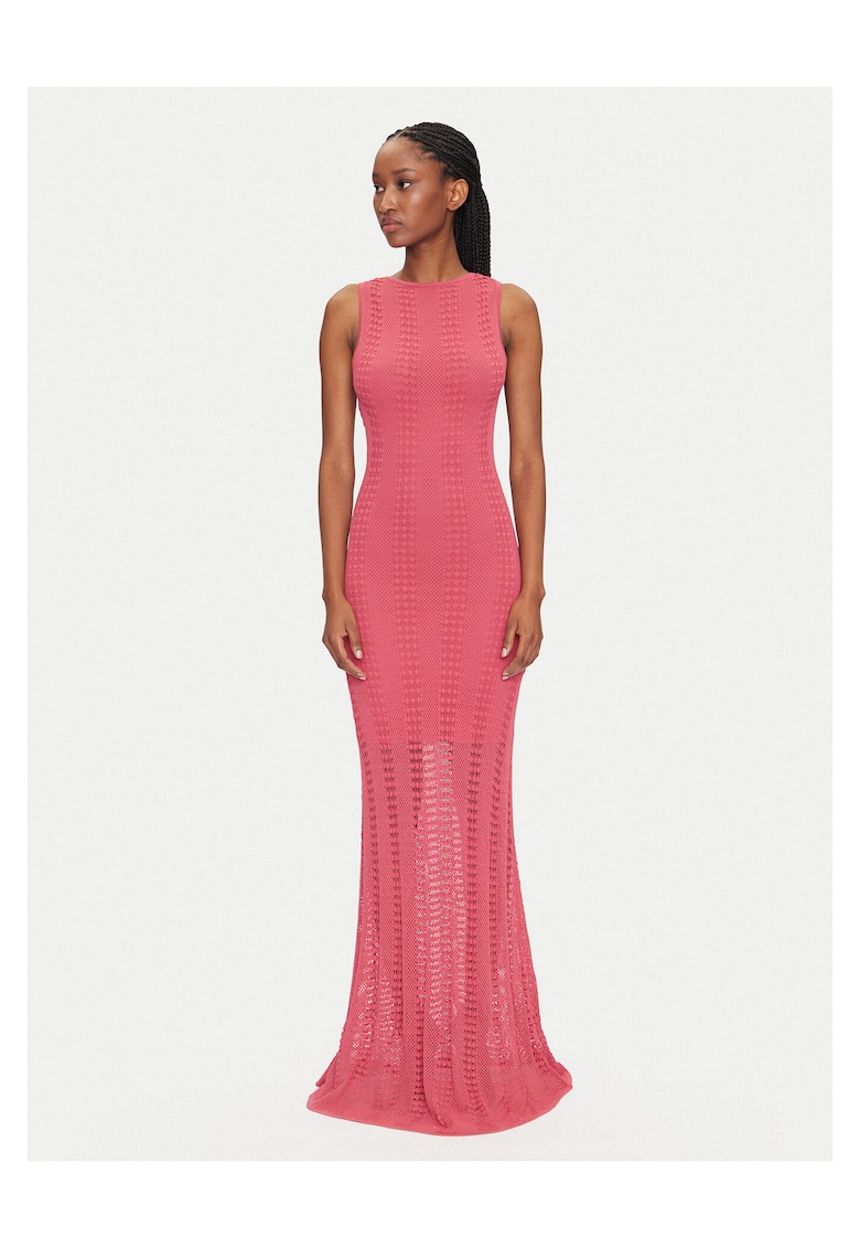 Rochie tricotata de dama Marciano Guess - roz