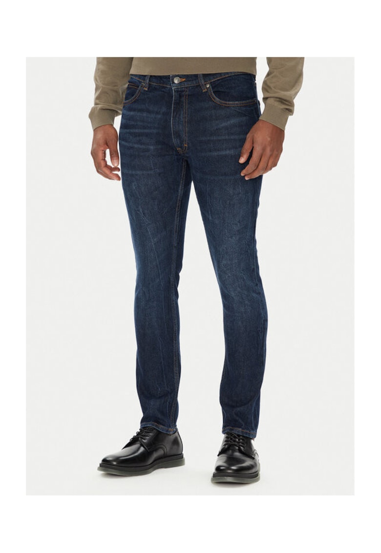 Blugi barbati albastru inchis - denim