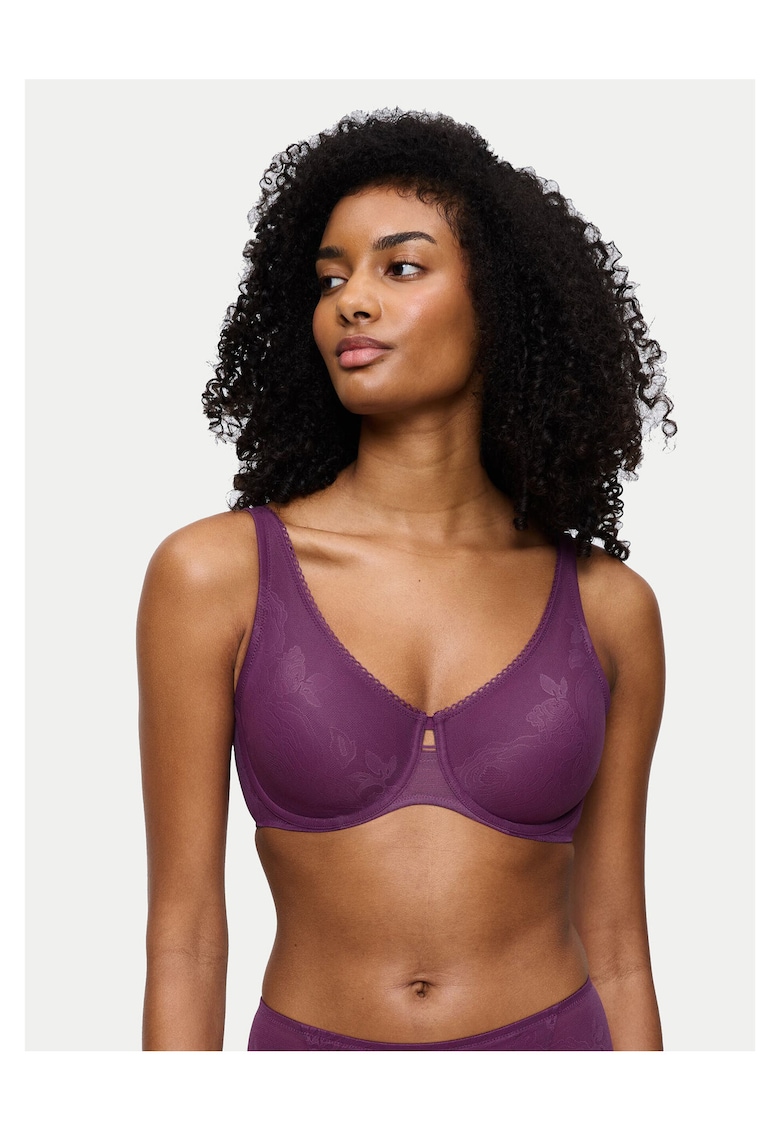 Sutien violet cu sarma - Violet