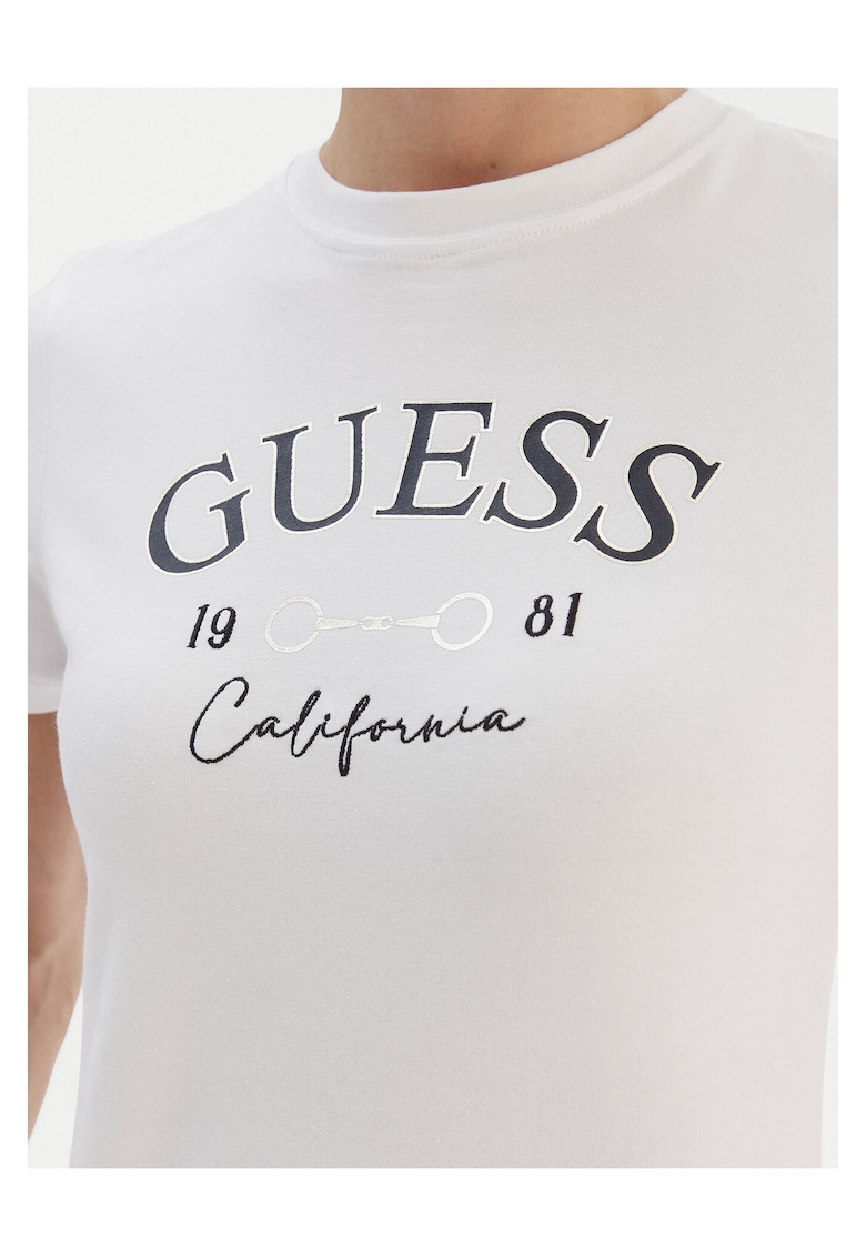 Guess Tricou - Alb - Pentru dama
