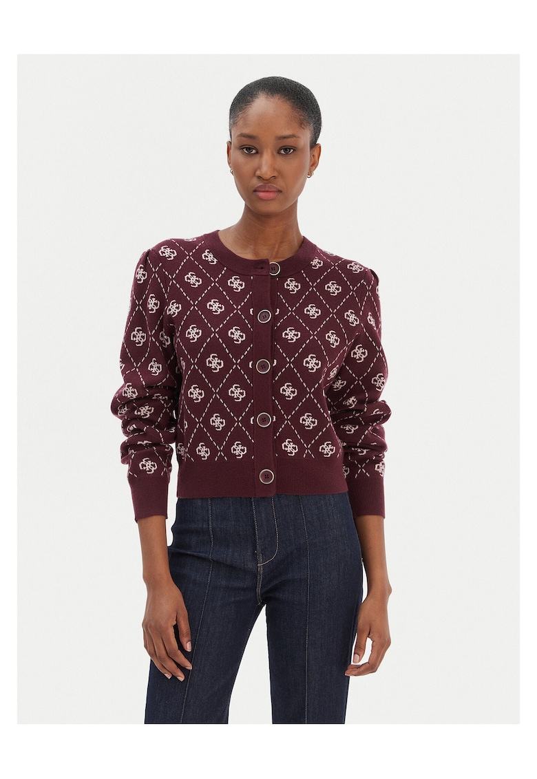 Cardigan dama bordo - pulover dama - visiniu