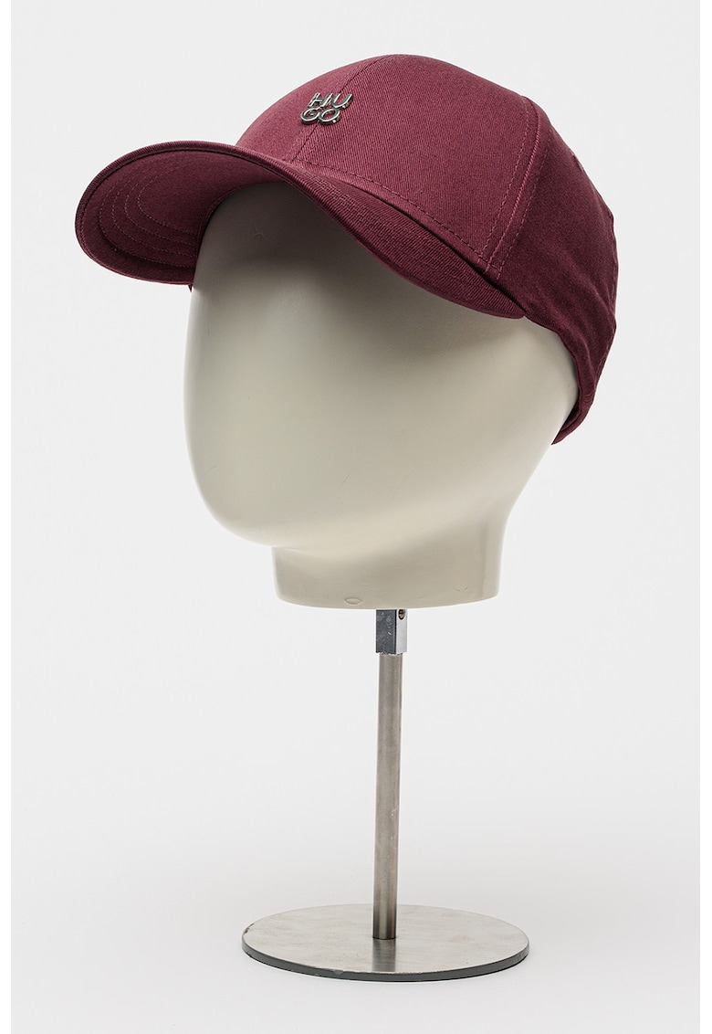 Sapca de bumbac cu logo metalic Ally - Violet