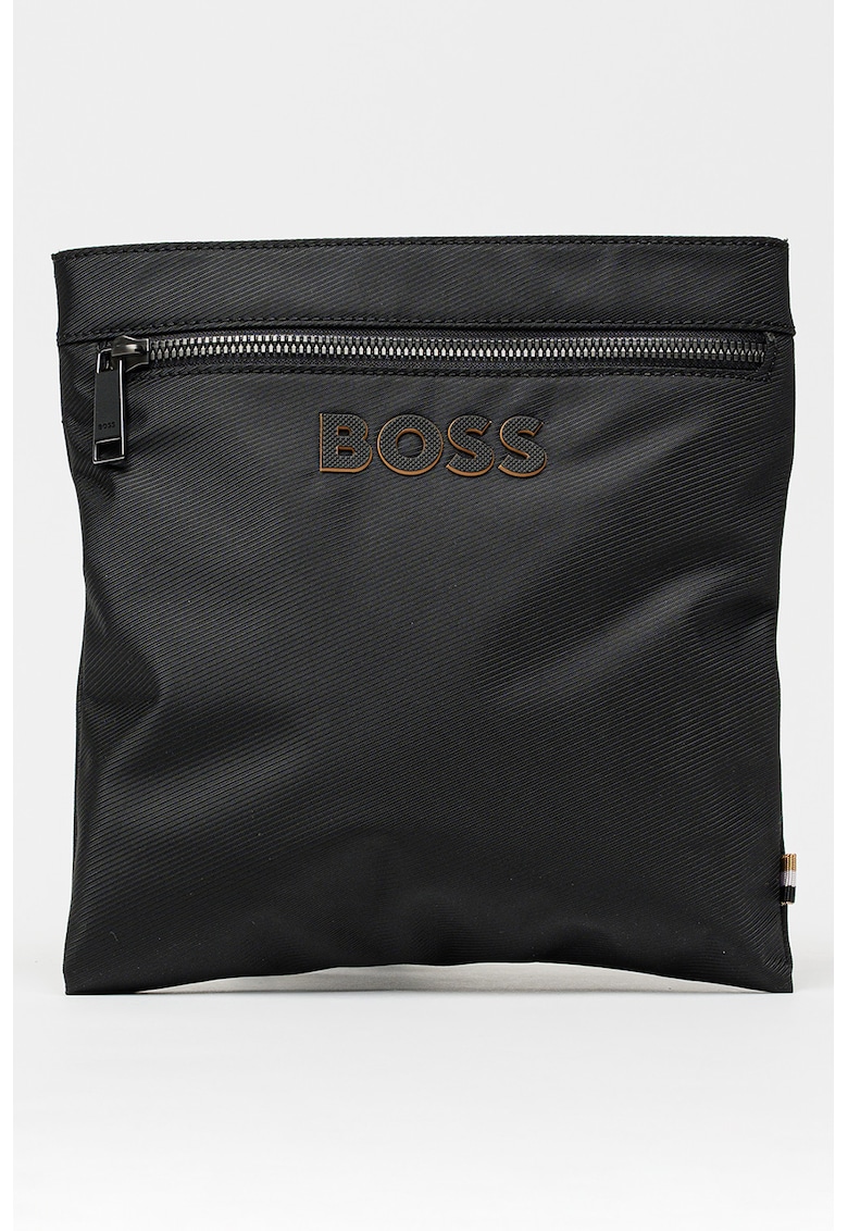 Geanta crossbody cu aplicatie logo Catch 3.0 - Negru stins