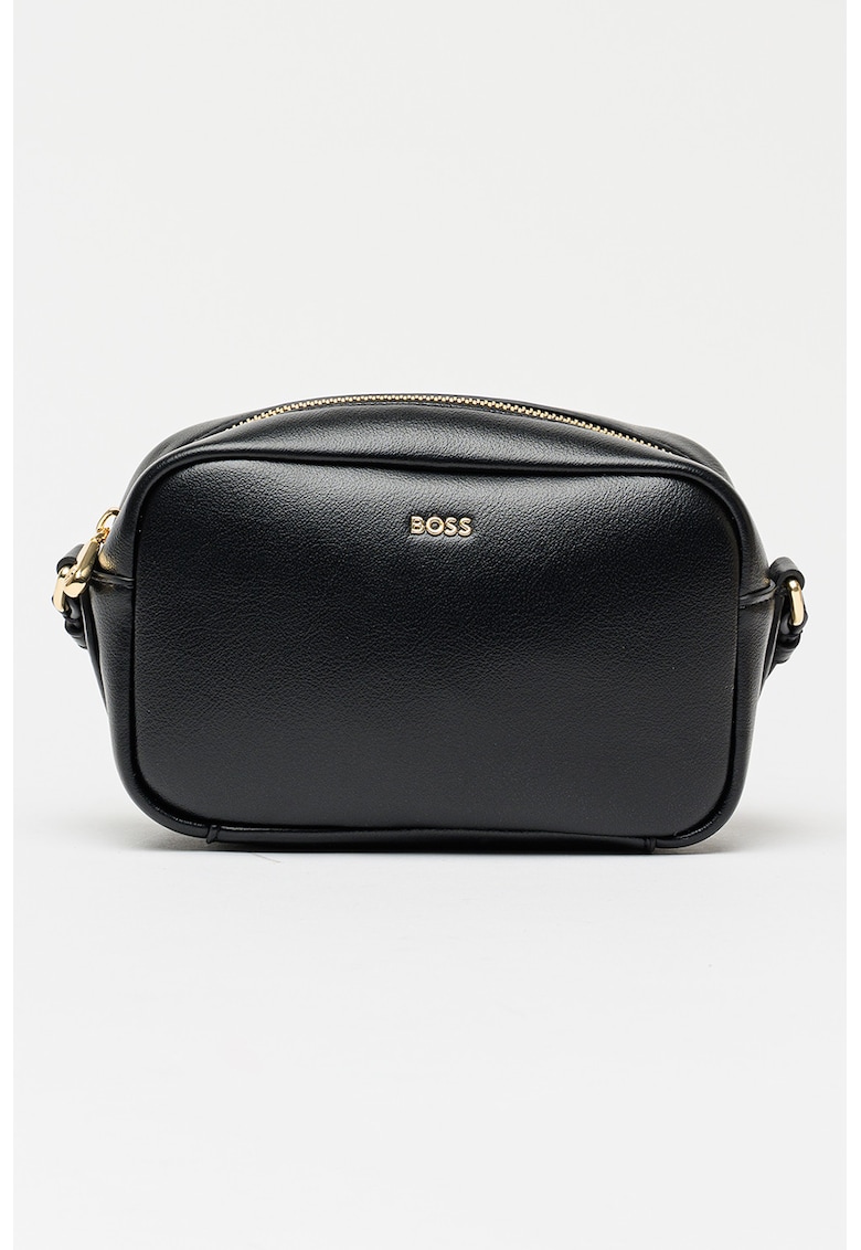 Geanta crossbody de piele Sandy - Negru