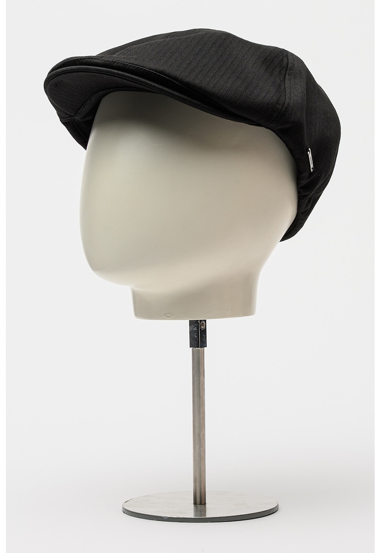 Sapca cu model herringbone - Negru