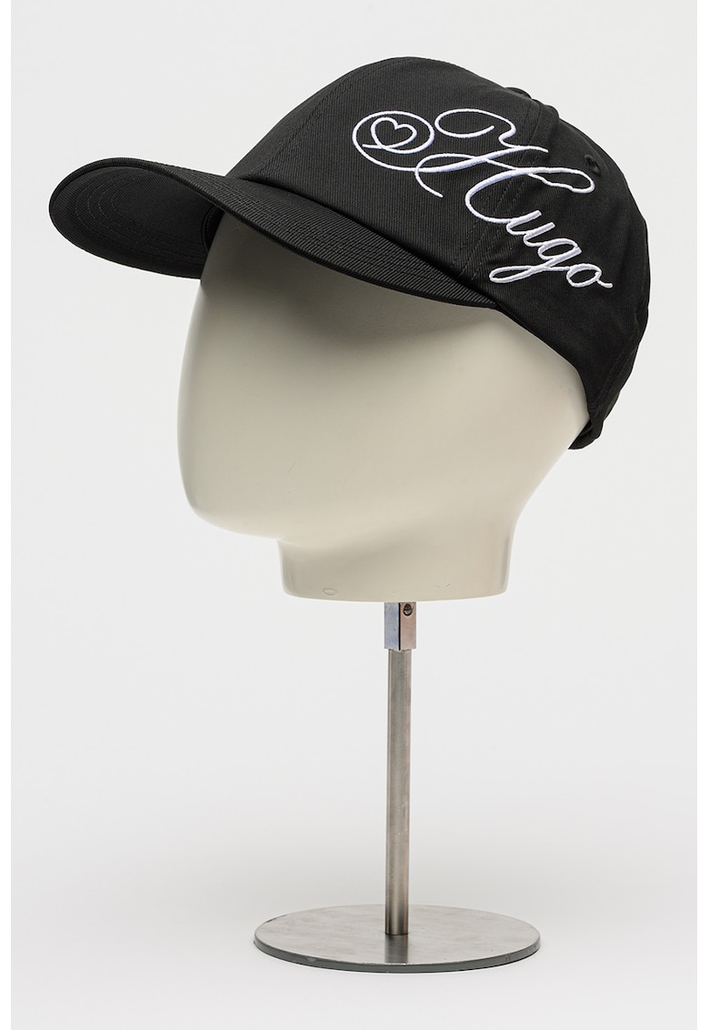 Sapca cu broderie logo - Alb/Negru