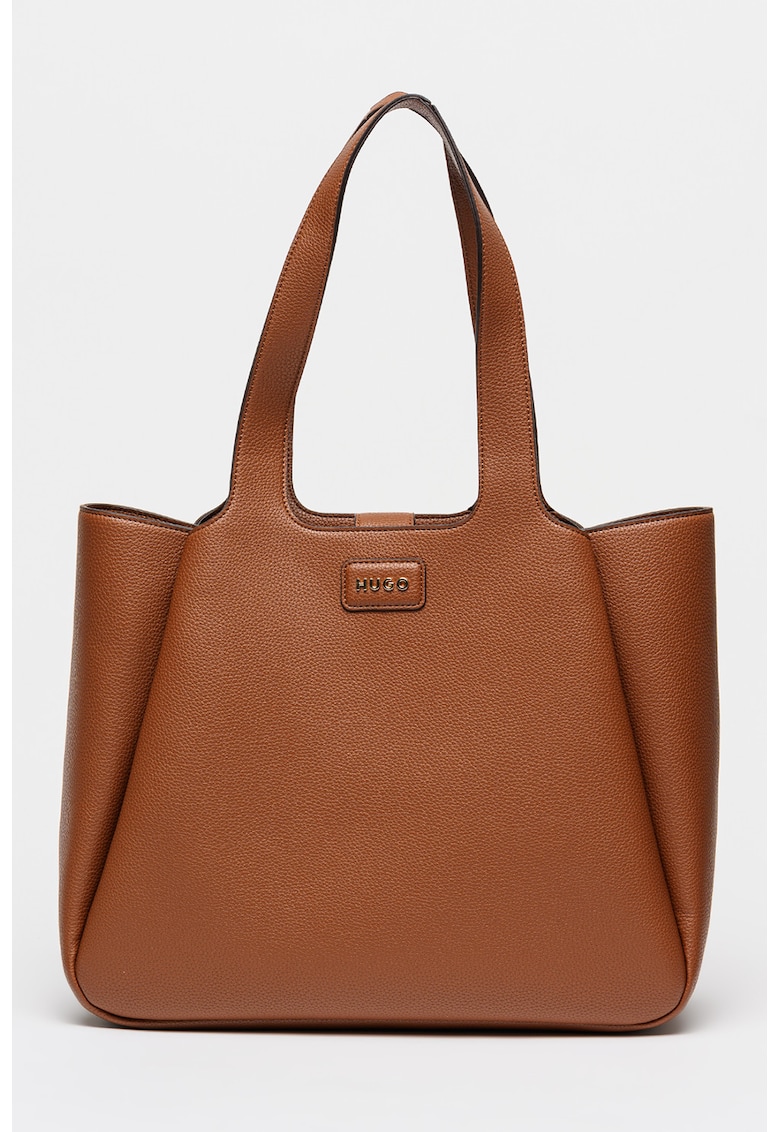 Geanta shopper din piele ecologica Orin - Maro cognac
