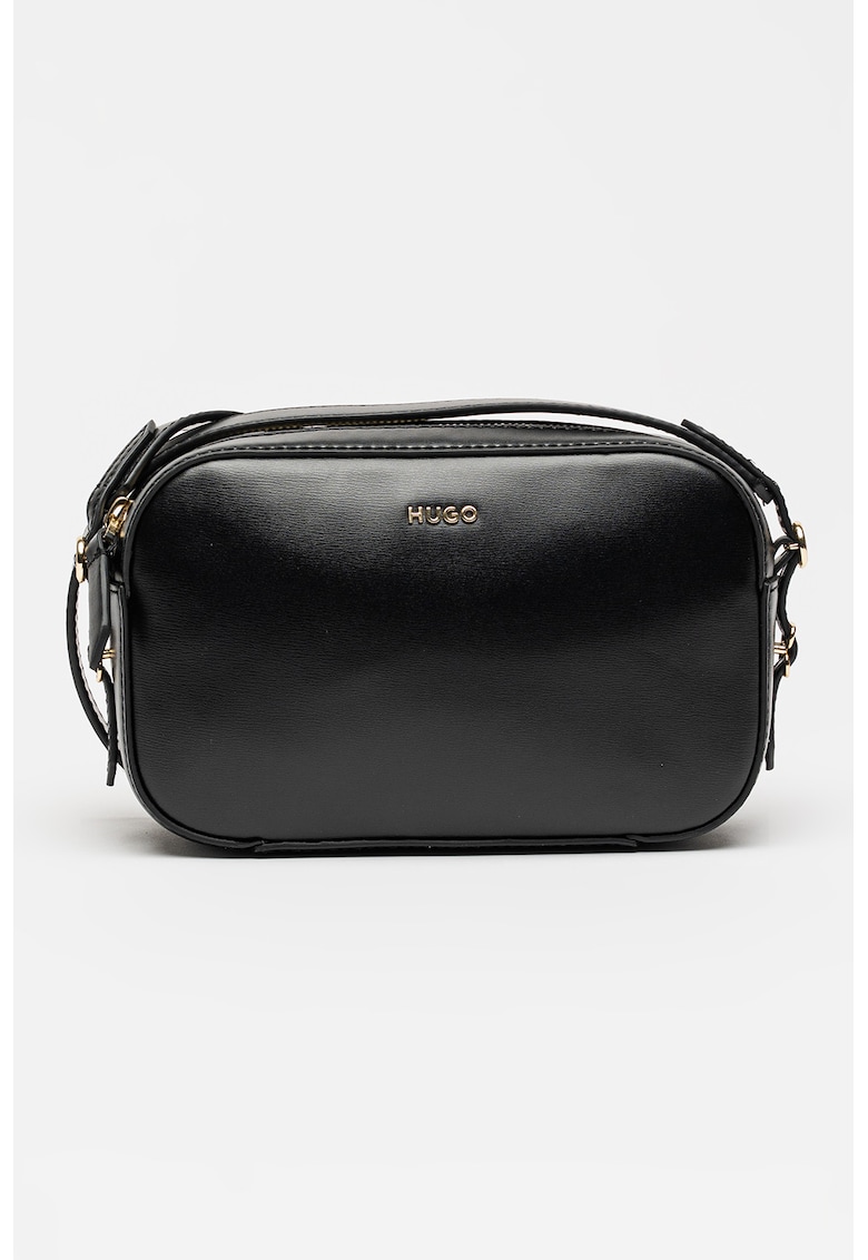 Geanta crossbody din piele ecologica Syndra - Negru