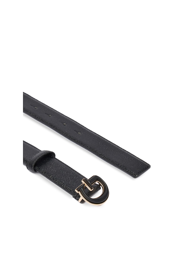 Curea de dama - piele ecologica - negru - L INTL