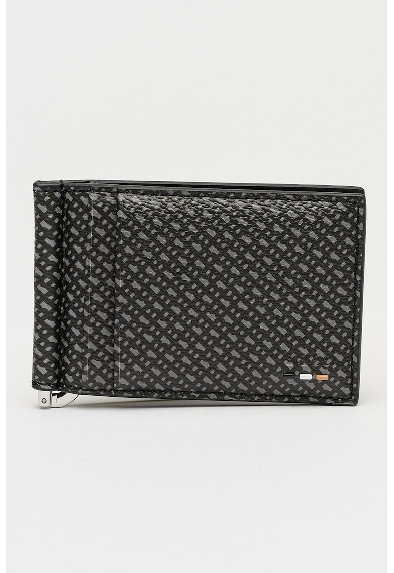 Portofel cu model - Negru/Gri