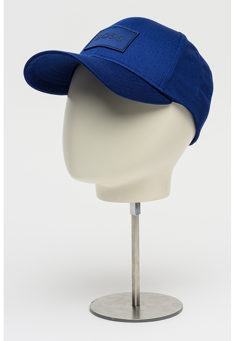 Sapca baseball din bumbac cu aplicatie logo Zed - Albastru inchis