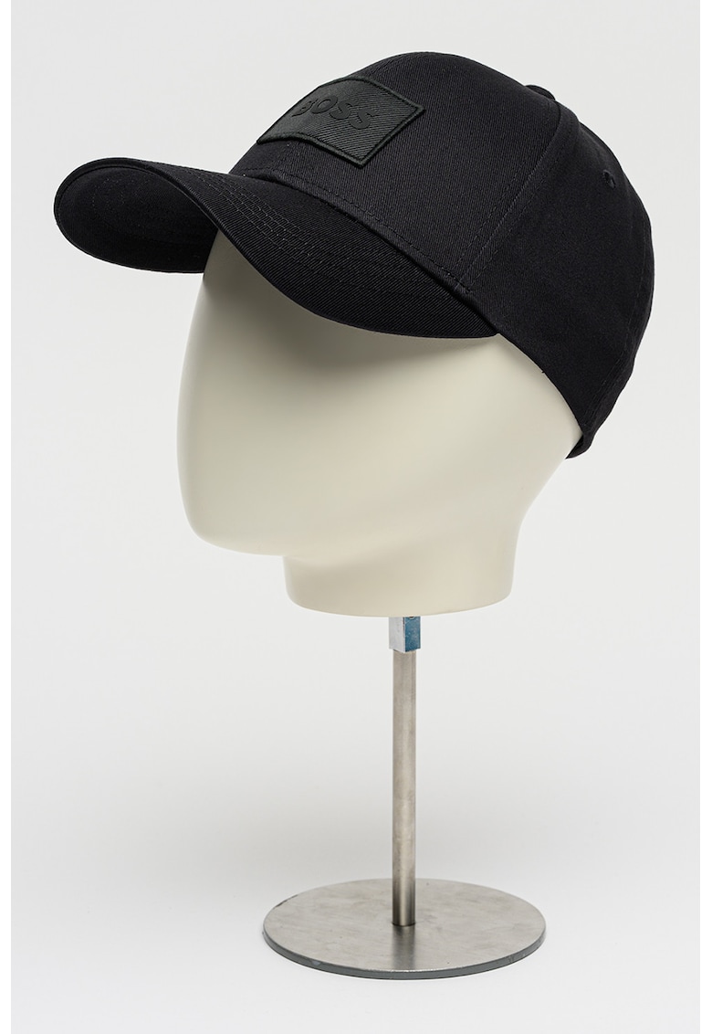 Sapca baseball din bumbac cu aplicatie logo Zed - Negru