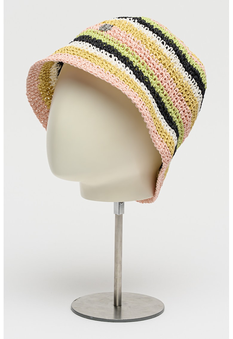 Palarie din paie de hartie - Multicolor