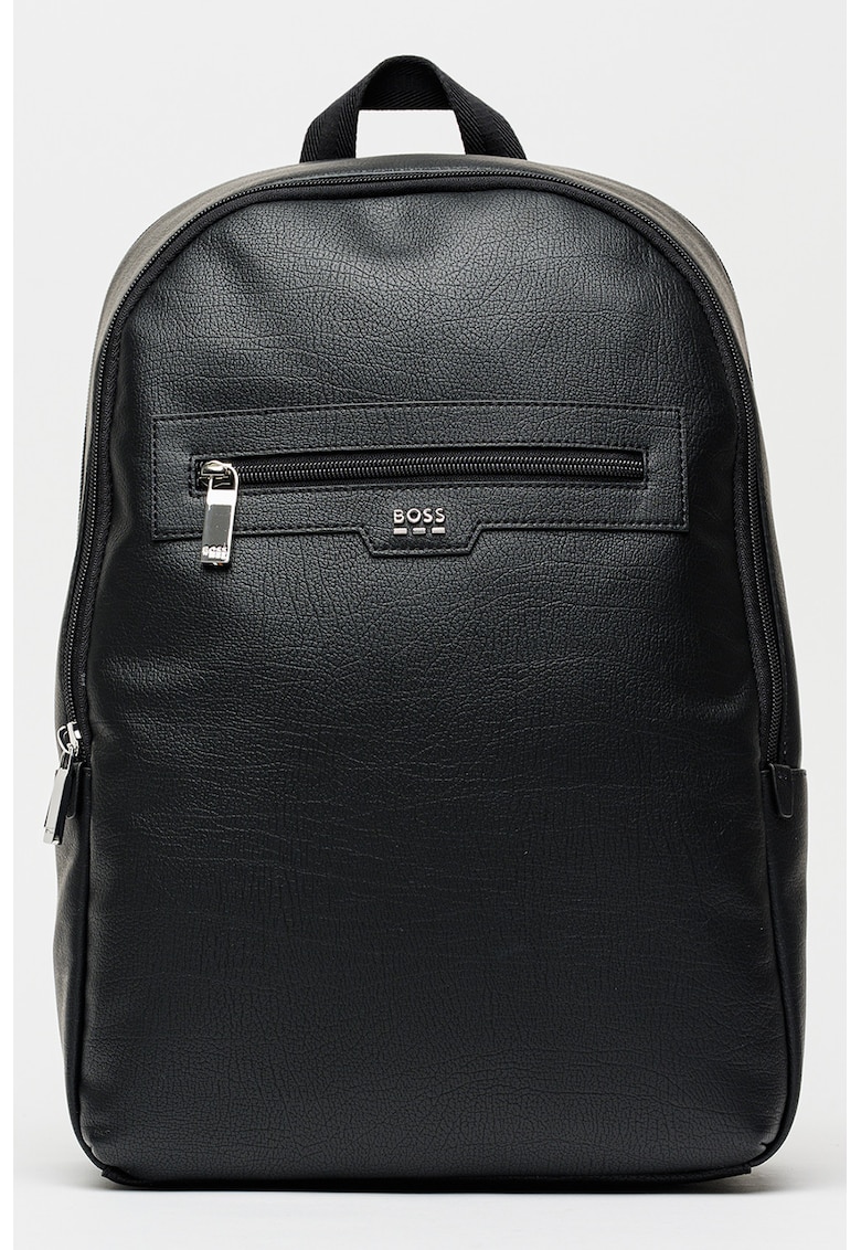 Rucsac de piele ecologica Lewys - 19 L - Negru