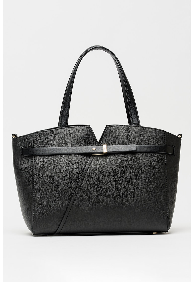 Geanta shopper de piele Revers - Negru
