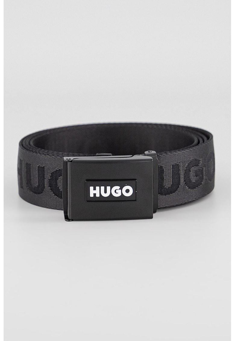 Curea cu model logo - Negru