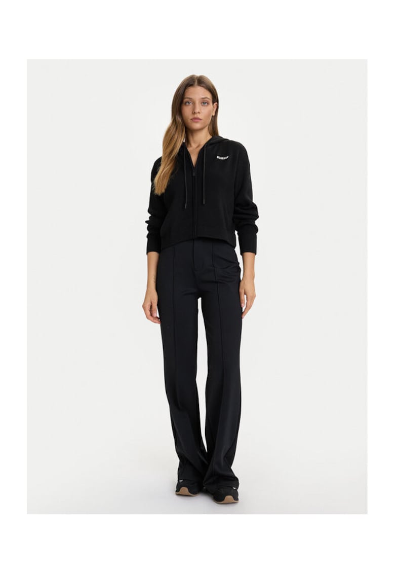 Cardigan dama negru - hanorac - moale