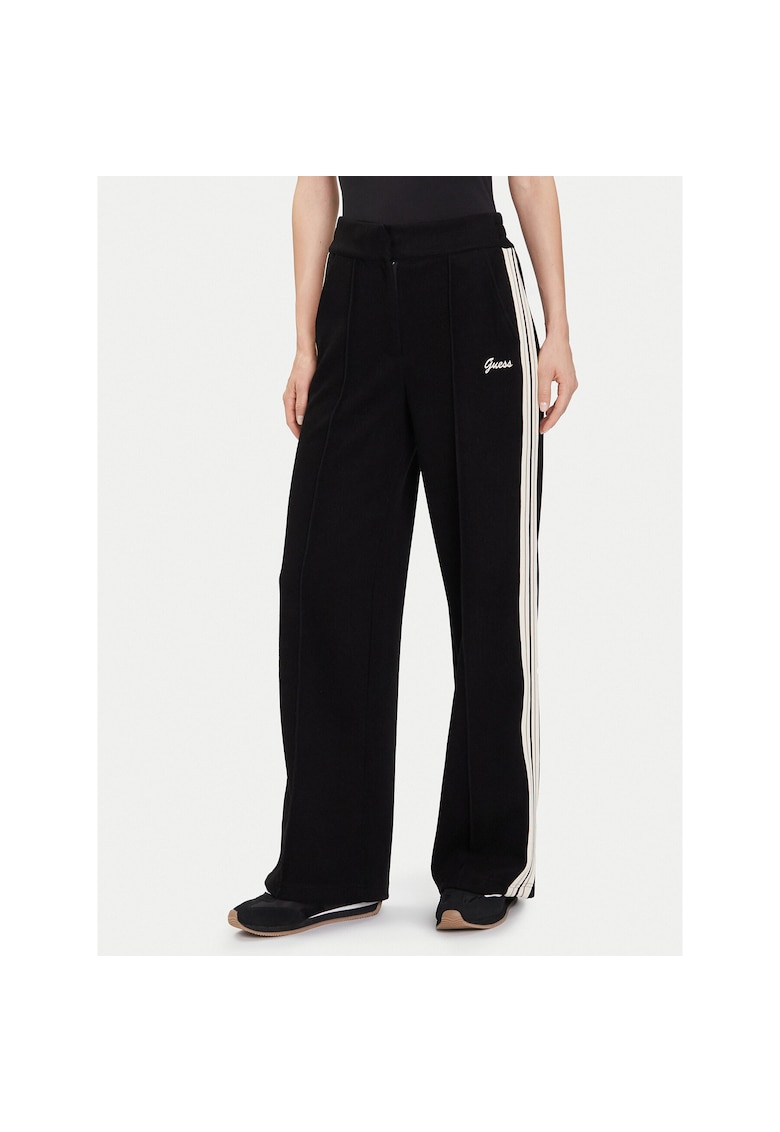Pantaloni sport dama culoare negru - trening