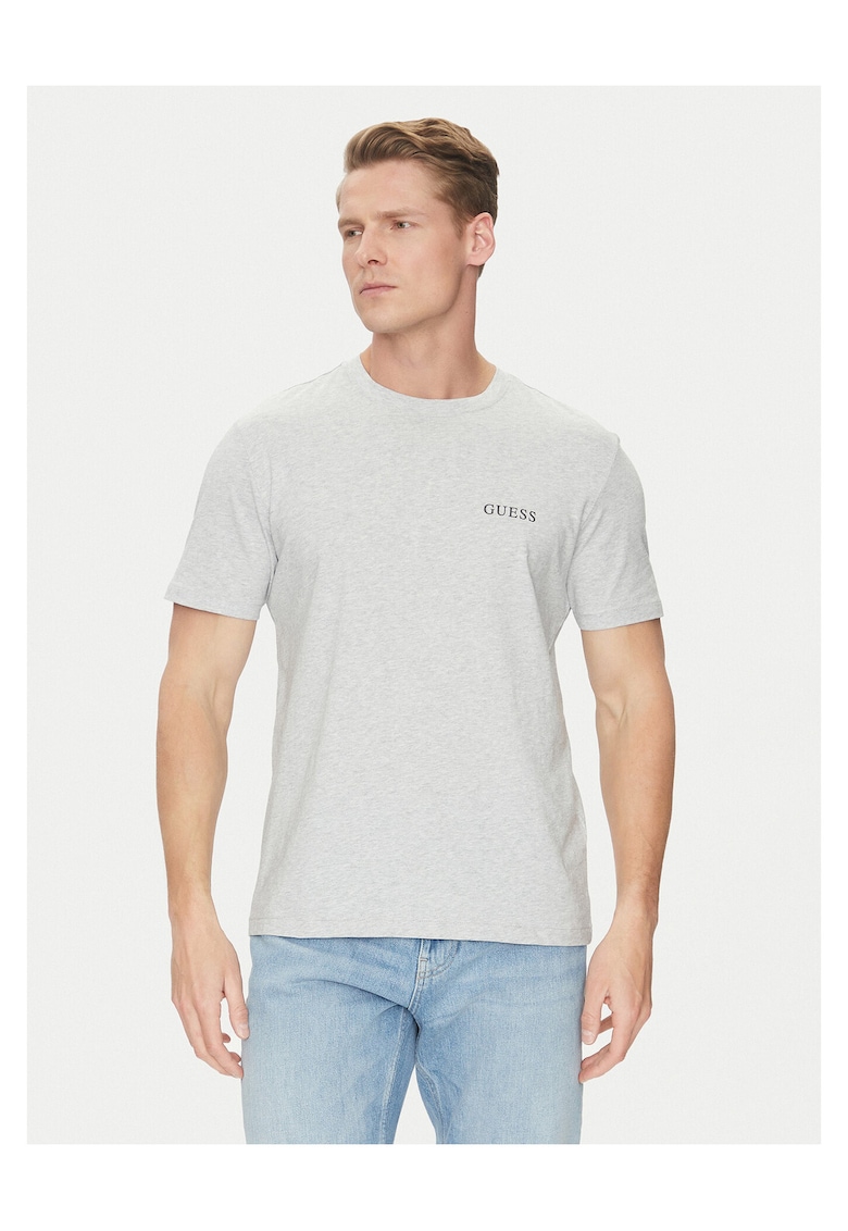 Tricou barbati gri - din bumbac