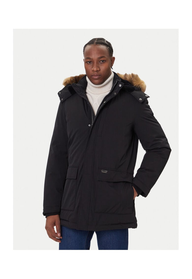 Guess Geaca de puf barbati neagra