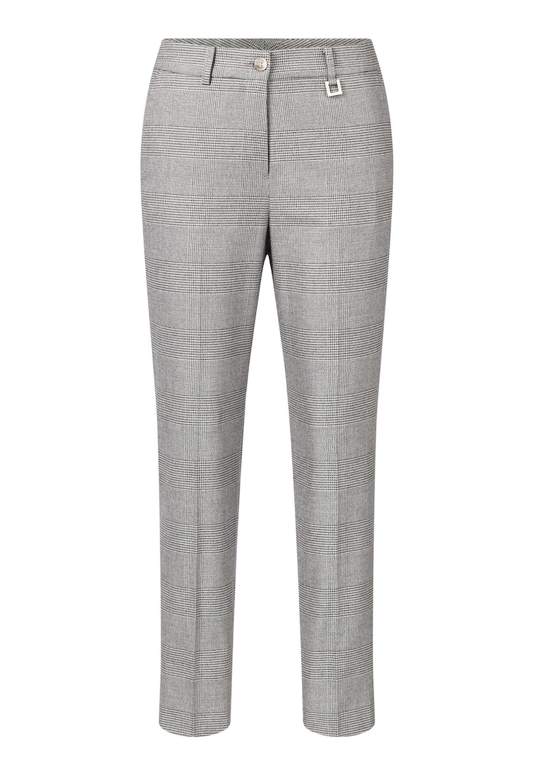 Pantaloni eleganti pentru dama - gri - 36